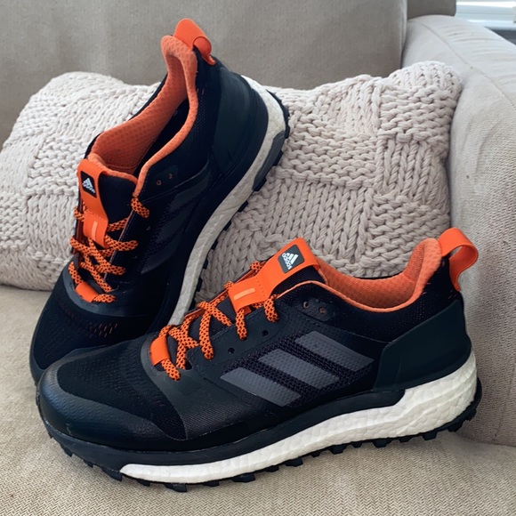 adidas Shoes Adidas Mens Supernova Trail Running Shoes Carbonorange